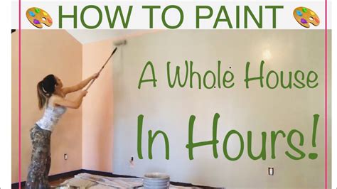 how long to paint a house